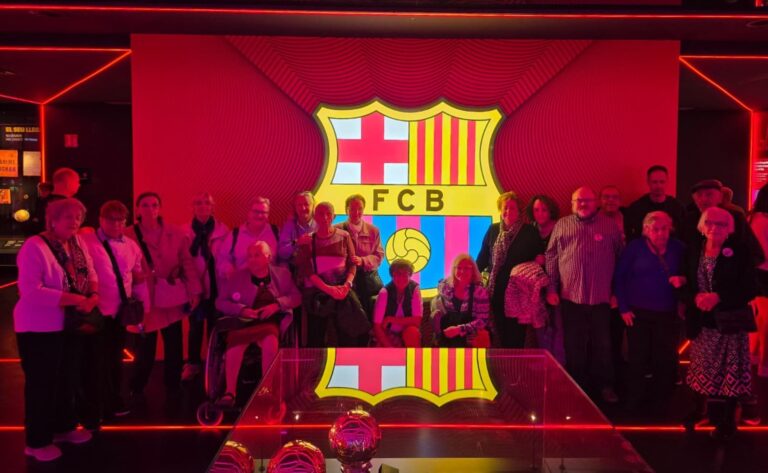 Marxa Nòrdica Xino-xano al Museu del Barça 3-11-25